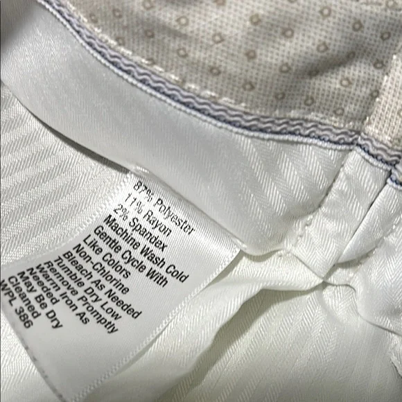 2 Pair Saddlebred Performance Dress Pants Men’s 32x30 but hemmed to 26” - Picture 3 of 10